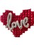 Kalp Şeklindeki Arka Plan Duvar Folon Balon Aşk Mektup Balonları Düğün Için Mutlu Sevgililer Gün (Yurt Dışından) 1