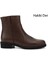 Gön Hakiki Deri Yuvarlak Burun Topuklu Kauçuk Taban Fermuarlı Kadın Günlük Bot 47408 1