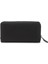 Kadın Siyah Yatay Hakiki Deri Cüzdan 5