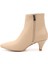Gön Sivri Burun Ince Topuklu Fermuarlı Kadın Günlük Bot 32132 3