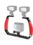 Gopro Spor Kamerası Için Puluz Djı Action4 Için Dalış Montajı 4 Genişleme Elde Taşınması Dalış Çok Fonksiyonlu Uygun Braket, Kırmızı (Yurt Dışından) 3