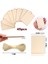 45PCS Boş Ahşap Etiketler, Delikli El Sanatları ve 42.65 Ft Sicim Için 3,5 x 2.5 Inç, Noel Hediye Etiketleri Için (Yurt Dışından) 2
