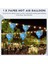 12 Inç Sıcak Hava Balon Kağıt Fener Abajur Tavan Işık Düğün Dekor, Mavi Gökkuşağı (Yurt Dışından) 4