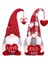 Sevgililer Günü Gnome Dekoru - 2pcs Valentine Gnomes Peluş Ana Masa Süslemeleri, Mr. Mrs. Sweet Isveç Gnome (Yurt Dışından) 1