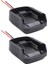 Makita Için 2pc Pil Adaptörü 18V Lityum Lityum Pil Güç Aleti Konnektör Bağdaştırıcı Adaptör Dock Tutucu Elektrik Aleti BL1830 BL1840 (Yurt Dışından) 1