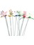 24PCS 3D Dragonfly Bahçe Dekoru Dragon Fly Bahçe Stakes Yusufçuklar Bahçe Süsleri Veranda Dekorasyon Yahduat Yahudi Bahçeleri (Yurt Dışından) 1