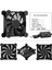 Bilgisayar Pc Kılıf Fan Fan USB Powered 5V Sessiz Şasi Soğutucu Yönlendirici Soğutma Vidaları Koruyucu Net D (Yurt Dışından) 4