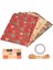 Noel Hediye Ambalaj Kağıdı 6 Adet, Kraft Kağıdı 70X50CM 6 Benzersiz Tasarımla, Jüt Ip ve Etiketlerle (Yurt Dışından) 1