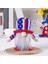 Dört Temmuz Gnomes Dekor - Kırmızı Beyaz ve Mavi Vatansever Dekor Hediyesi - Masalar Için Bağımsızlık Günü Centerpieces Dekor (Yurt Dışından) 4