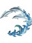 Metal Dolphin Sprey Duvar Dekoru, Yunus Duvar Sanatı Dekorasyonu, Metal Sprey Duvar Sanatı, Ev B Için Akvaryum Okyanus Duvar Dekoru (Yurt Dışından) 1