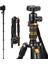 160CM Alüminyum Kamera Tripod Stand Dslr Kamera Canon/sony/nikon Için 360 ° Top Kafalı Hafif Seyahat Tripod (Yurt Dışından) 4