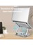 Isı Dispidasyon Bilgisayar Standı Kaldırma 360 ° Dönen Dizüstü Bilgisayar Ipad MacBook Huawei Lenovo Bilgisayar Gümüş (Yurt Dışından) 2