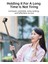 Vrıg Tp-21 138CM Genişletilmiş Selfie Stick Tripod Mini Taşınabilir Tripod Gopro 12/11/10 INSTA360 X3 Ace Eylem Kamera Vlog Stand (Yurt Dışından) 5