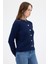 Laci Kadın Yumoş Dokulu Düğmeli Triko Hırka 2241 3