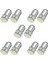 10PCS 6000K Beyaz 1157 50SMD Kayalı Fren LED Işıklar Ampul BAY15D 12V (Yurt Dışından) 1