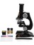 Mikroskop Kiti Lab LED 100X/200X/450X Homeschool Science Eğitim Oyuncak Hediyesi Rafine Biyolojik Mikroskop Çocuk Çocuk (Yurt Dışından) 3
