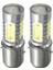 2x 12V BA20D H6 4 Cob LED Beyaz Ampul Işığı Motosiklet Bisikleti Moped Atv Far (Yurt Dışından) 1