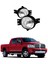 1paır Ön Tampon Sis Dodge Ram Için Halojen Lamba 1500/2500/3500 2002-2008 Durango 55077474AE 55077475AC CH2592121 (Yurt Dışından) 5