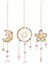 Kristal Suncatchers, El Yapımı Güneş Yakalayıcılar Kapalı Pencere, Güneş Şekli Örgü Açık Hava Asılı Dekorasyon (Yurt Dışından) 3