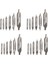 24 Pcs Hss Kombine Merkez Matkaplar Bit Seti Countersink 60 Derece Açısı 5/3/2.5/2/1.5/1 mm (Yurt Dışından) 1