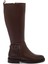 Kahve Hakiki Deri Kadın Klasik Çizme - K24K1CM67629-A24 3