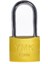 Eko Sarı Boyalı Uzun Kancalı Asma Kilit 25mm 2