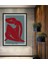Çerçeve Görünümlü Matisse Kırmızı Figürlü Decoratif Ahşap Mdf Tablo Dikdörtgen Tablo 1