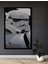 Çerçeve Görünümlü Star Wars Stormtrooper Ahşap Mdf Dekoratif Tablo Dikdörtgen Tablo 1