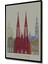 Çerçeve Görünümlü Viyana Şehir Simgeleri Dekoratif Ahşap Mdf Tablo Dikdörtgen Tablo 2
