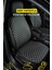 Lacasa Automotive Ortopedik,ergonomik,cepli,kaymaz Suni Deri(Vinil) Oto Kılıf-Minder (7parça Set) 7