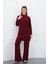 Sandy Pantolon&tunik Takım-Bordo 8
