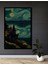 Çerçeve Görünümlü Van Gogh Yıldızlı Gece Dekoratif Ahşap Mdf Tablo Dikdörtgen Tablo 1
