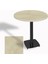 Tokyo Werzalit Yuvarlak Masa 70 cm (Esb) - Golden Marble 1