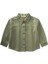 Tek Cepli Gabardin Gömlek 2-7 Yaş Haki Yeşil 1