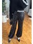 Pul Payetli Jogger Pantolon- Siyah 6