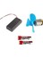 2'li Anahtarlı Pil Kutusu Mini Motor Deney Seti - Stem Dc Motor, Anahtarlı Pil Yatağı, Pervane 1