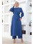 Yırtmaç Detaylı Takım Indigo MSW19233-2 1