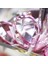 Yılbaşı Süsü Damla Taş Süs Pembe 13 cm 1