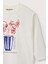 Çiçek Baskılı Uzun Kollu Tshirt 4