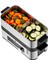 Kitchenminis Çelik 4 Bölmeli Buharlı Pişirici 6