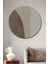 Dekoratif Ahşap Yuvarlak Tablo Minimalist Geometri 1