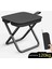 Kamp Motorcu Yer Kaplamayan Katlanabilir Çanta Tabure Pratik Kullanım Sandalye 4
