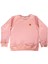 Organik Pembe Kışlık Kız Çocuk Sweatshirt 2