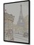 Dekoratif Ahşap Dikdörtgen Tablo Dönme Dolap ve Eyfel Kulesi Çerçeve Görünümlü 2