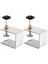 2pcs Ahşap Jig Dolap Aracı Ev Mobilya Aksesuarları Çelik Çekmece Ön Kurulum Kelepçeleri Çekmece Panel Klipsleri (Yurt Dışından) 2