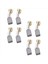 8 Adet 6mm x 10MM x 16MM Karbon Fırça Makita CB-103 Için Yedek (Yurt Dışından) 2