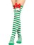 Noel Çizgili Çorap Noel Süsleri Pamuklu Çorap (Yurt Dışından) 1
