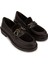 Kadın Deri & Tekstil Kahverengi Loafer Ayakkabı 817 9876 Bn Ayk SK25-26 Khv Dr/tay Prlk Dr 2