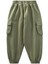 Gabardin Kargo Pantolon 2-7 Yaş Haki Yeşil 2