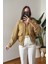 Cepli Triko Bomber Ceket- Hardal 6